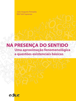 cover image of Na presença do sentido